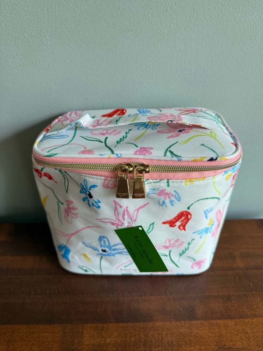 KATE SPADE Insulated Lunch Tote Joyful Garden